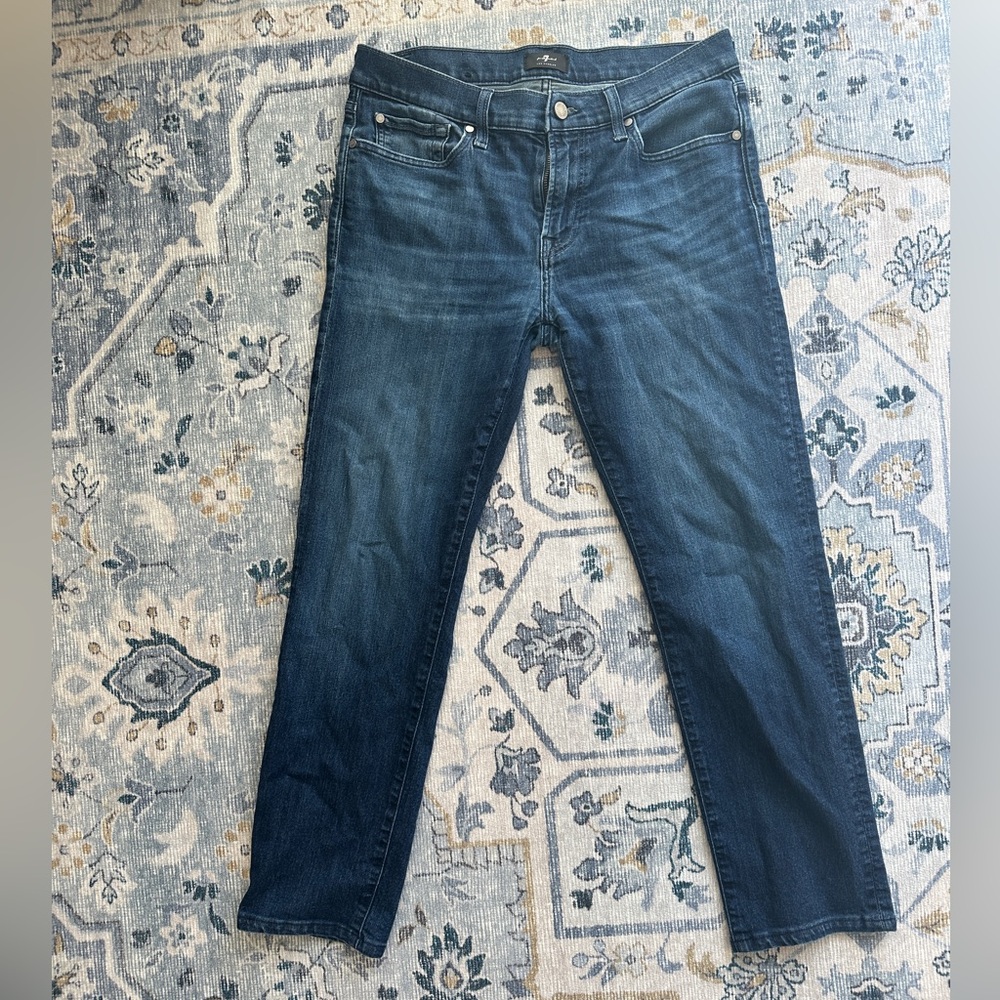 7 For All Mankind Men's SLIMMY in Airweft Size 33 x 30